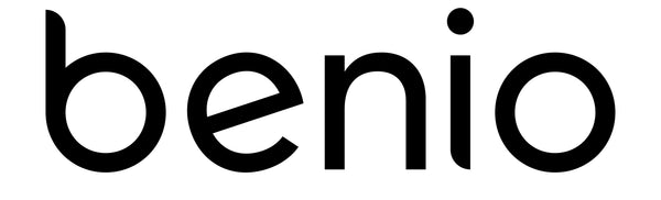 Benio Smart Ring & Smart Watch  brand logo with a bird illustration on a white background