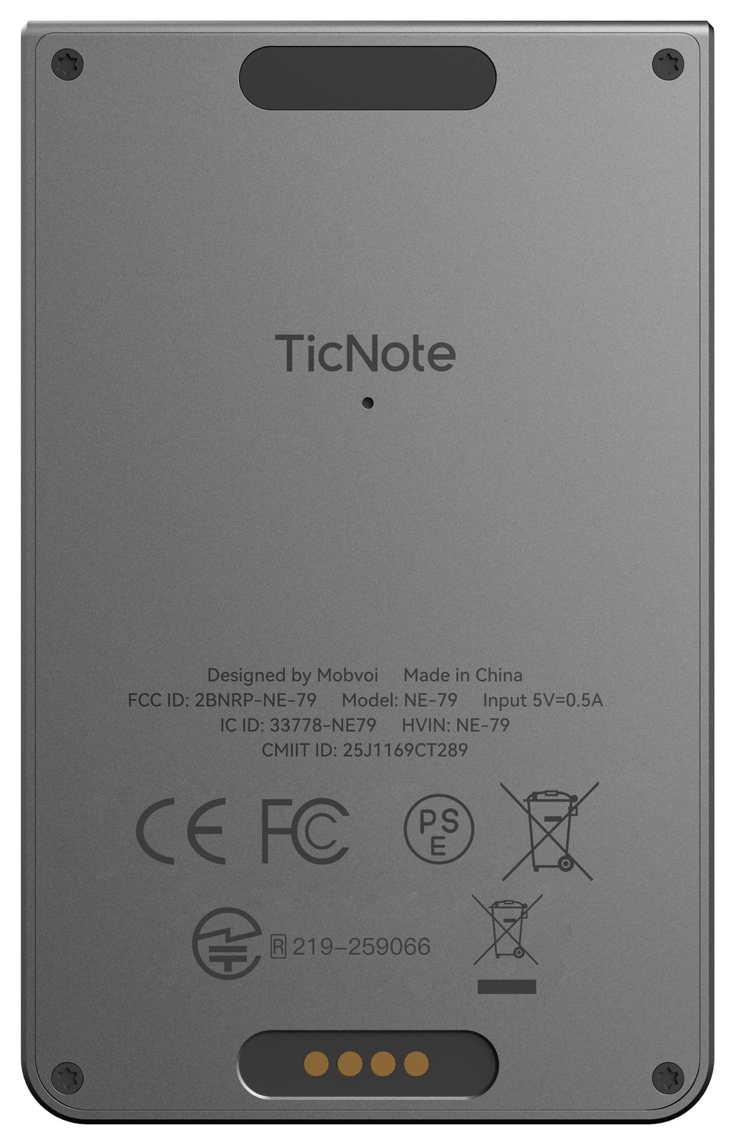 Mobvoi TicNote AI Smart Voice Recorder | Real-Time Transcription & Meeting Summary